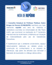 NOTA DE REPÚDIO