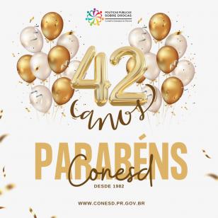 42 anos CONESD