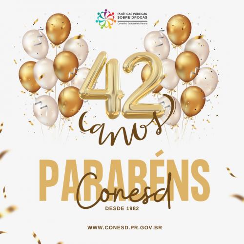 42 anos CONESD